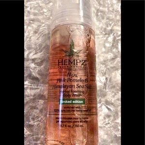 Hempz limited Ed cleanser, new